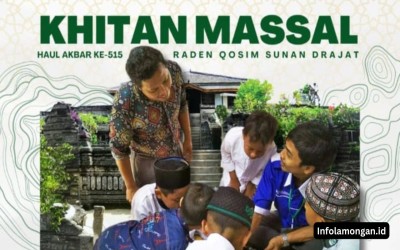 Haul Akbar ke-515 Sunan Drajat Diwarnai Sunatan Massal di Lamongan