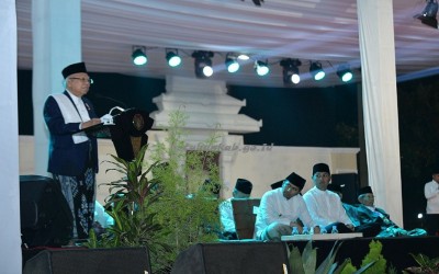 Pesan Wapres Ma'ruf Amin untuk Umat pada Haul Sunan Bonang